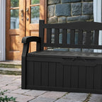 Devoko 80 Gallon Storage Bench Deck Box Lockable - Image 4
