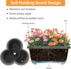 VECELO 7 Tier Vertical Garden Planter, Self Watering Stackable Planters - Image 4