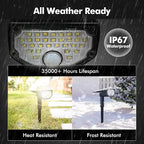 AloftSun Solar Motion Sensor Outdoor Lights, Waterproof Motion Sensor Spot - Image 6