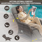 Belord Versatile Outdoor Recliner Chair - Image 4