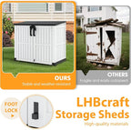 LHBcraft Outdoor Storage Cabinet 36 Cu Ft - Image 4