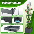 2 Packs Raised Garden Bed Tomato Planter Box - Image 4