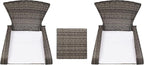 SAFAVIEH Outdoor Patio Furniture Collection Edna 3-Piece Lounge Set - Image 6