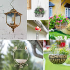 RIFNY 20 Inch Silver Chain for Hanging Plants, Small Plant Chains for Hanging - Image 6