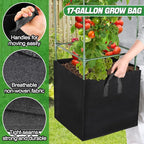 ANPHSIN Tomato Cages with 17 Gallon Grow Bags - Image 4