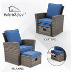 HOMREST 6 Pieces Outdoor Patio Furniture Set - Image 2