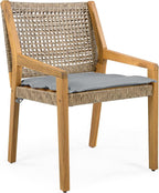 Christopher Knight Home Verle Wooden Patio Dining Set - Image 17