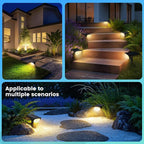 Solar Spot Lights Outdoor IP68 Waterproof, Ultra-Bright Performance，Simple Modes - Image 7