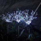 JJGoo Solar Firework Lights, 2 Pack 120 LEDs 2 Lighting Modes Solar Garden - Image 8