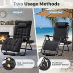 Homall Oversized Zero Gravity Chair, 32In Recliner Lounge Chair - Image 3