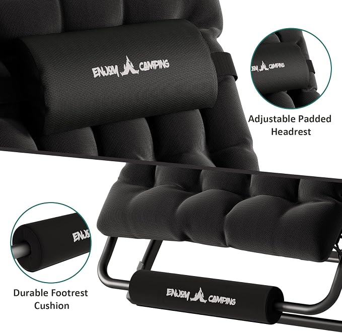 UDPATIO Oversized Zero Gravity Chair 33In XXL Patio Reclining Chair - Image 4