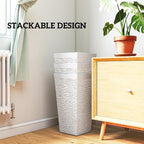 Outsunny 22.8 Inch Tall Planters - Image 9