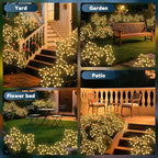Solar Garden Lights 6 Pack Waterproof Swaying Starburst Light Solar Outdoor - Image 7