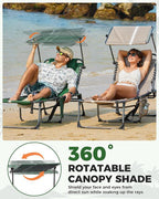 KingCamp 2 Pack Lounge Chair Outdoor - Image 4