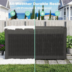 DRATO 60 Gallon Deck Box, Waterproof Resin Large Outdoor Storgae Box - Image 7