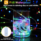 66Ft LED Rope Lights Outdoor, 18 Colors Changing String Lights Plug in - Image 3