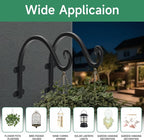 4 Pack 12Inch Plant Hanger, Sturdy Hanging Plant Bracket Hooks Outdoor - Image 8