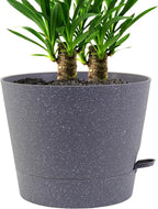 Self Watering Pots for Indoor Plants, 12 inch Planters by UOUZ