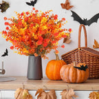 AGIRL 12 Bundles Artificial Fall Flowers Outdoor Indoor Decoration, No Fade - Image 7