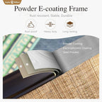 Sophia and William Patio Bar Stools Counter Height, Swivel Bar Chairs, Supports - Image 4