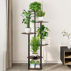 AZERPIAN Plant Stand 6 Tier Indoor Metal Flower Shelf - Image 3