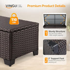 VINGLI Outdoor Coffee Table - Image 6