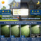 Solar Spot Lights Outdoor, 6 Pack/56 LED Outdoor Lights - Image 5