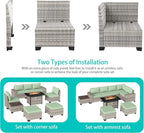 9-Piece Outdoor Patio Furniture Set - Image 2