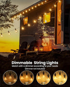 Brightown 209FT LED Outdoor String Lights - Image 3