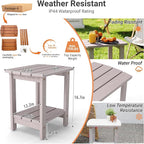 2-Tier Adirondack Side Table 17" - Image 3