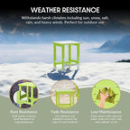 WestinTrends Malibu Square Outdoor Side Table - Image 4