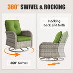 10-Piece Outdoor Patio Furniture Set - Image 7