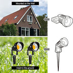 ZUCKEO 10W Low Voltage Landscape Lights LED Landscape Lighting - Image 6
