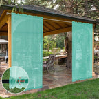 SpaceDresser Waterproof Outdoor Sheer Curtains - Image 8