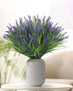 ZINHO 36 Bundles Artificial Flowers Outdoor, Faux Lavender Flowers - Image 7