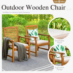 Sophia & William Patio Outdoor Table and Chairs Set, Patio Dining Sets - Image 5