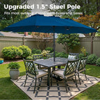 SUPERJARE 13FT Outdoor Umbrella - Image 3