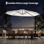 Garvee 10 ft Cantilever Patio Umbrella - Image 3