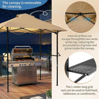 VINGLI 8x5 Pop Up Grill Gazebo BBQ Gazebo - Image 5