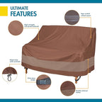 DUCKCOVERS ULV623835 Ultimate Patio Loveseat Cover, 62 "W x 38" D x 35" H - Image 5