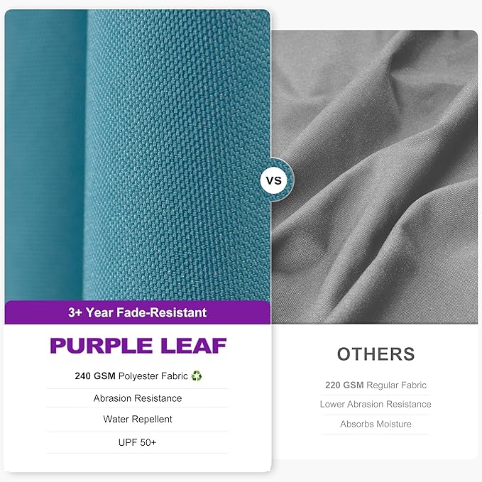 PURPLE LEAF 10 Feet Patio Umbrella - Image 4