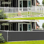 LOVE STORY Balcony Privacy Screen, UV Protection and Weather-Resistant - Image 3