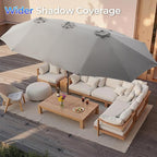 SUPERJARE 15FT Outdoor Umbrella - Image 4