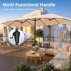 SUPERJARE 15FT Outdoor Umbrella - Image 5