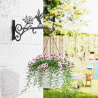 4-Pack Aesthetic Plant Hangers Outdoor – 10 Inch Metal Hanging Plant Bracket - Image 2
