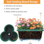 VECELO 5 Tier Vertical Garden Planter, Self Watering Stackable Planters - Image 4