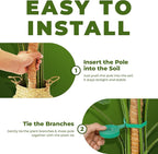 2 Pack 28 Inch Bendable Moss Pole Monstera Plant Support Stakes - Image 6