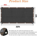 Shade Cloth for Plants Greenhouse, 80-90% Sunblock Shade Sails for Outdoor - Image 2
