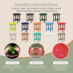 WestinTrends Dylan Adirondack Round Outdoor Side Table - Image 6