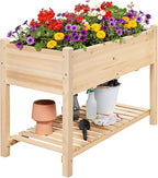 Yaheetech 47x23x32in Wooden Raised Garden Bed by Yaheetech